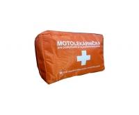 Motolekárnička v oranžovej textilnej taštičke - obsahuje Kartu prvej pomoci (002093)